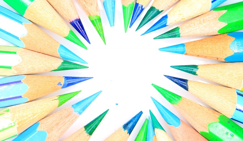 colored pencils